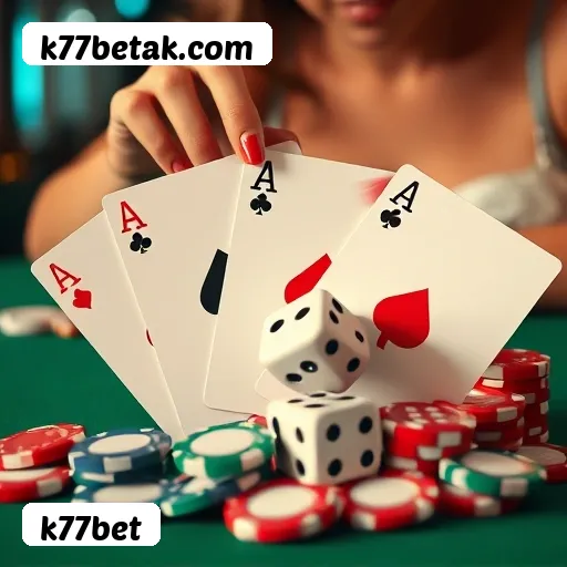 k77bet bônus R$5.000 + 500 giros - Rollover 35x, prazo 30 dias, 38% taxa conversão